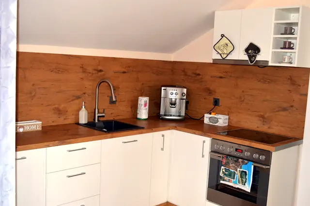 Fully equipped kitchen in Artistic Loft